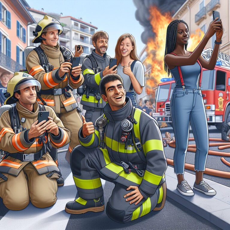 Les pompiers de Nice mettent en avant leur travail sur les réseaux sociaux