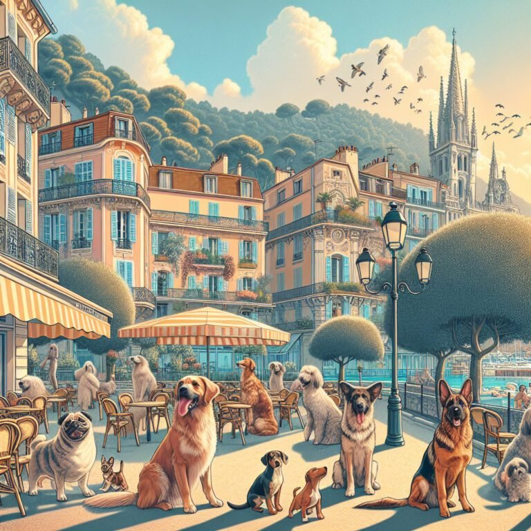 Menton: une cité accueillante pour nos amis à quatre pattes !