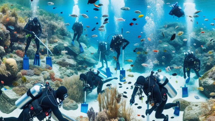 Nettoyage des fonds marins dans les Alpes-Maritimes : une initiative pour préserver l’écosystème aquatique