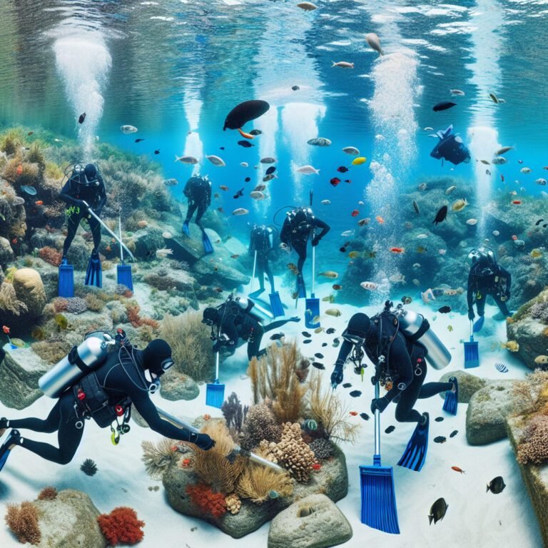 Nettoyage des fonds marins dans les Alpes-Maritimes : une initiative pour préserver l&rsquo;écosystème aquatique