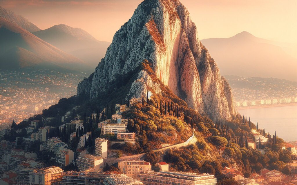 Nice: le Mont Chauve, repère incontournable de la ville de Nice Nice: le Mont Chauve, repère incontournable de la ville de Nice