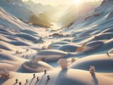 Prolongation de la saison de ski de randonnée à Vallouise-Pelvoux