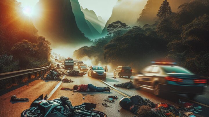 Tragédie sur la route : un motard perd la vie à Carros