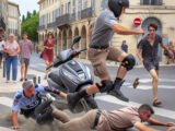 Attaque à scooter à Avignon : un policier blessé lors d'un refus d'obtempérer