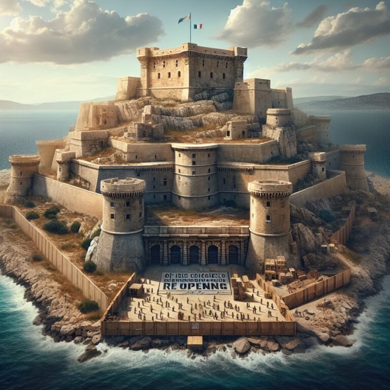 Découvrez la réouverture exceptionnelle de la Citadelle de Marseille après 360 ans de fermeture – jusqu’en juillet 2024 !