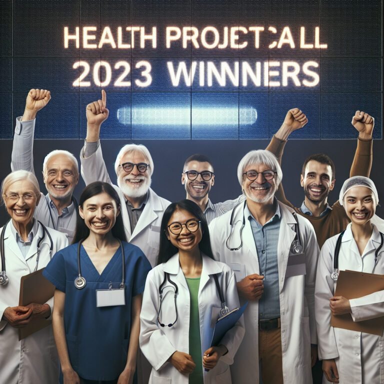 Découvrez les heureux gagnants de l’Appel à Projets Santé 2023