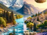 Découvrez les paysages façonnés par la Durance, du cœur des Alpes à la douce Provence