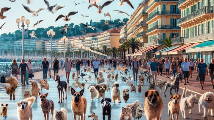 Des animaux de toutes sortes ont défilé sur la Promenade des Anglais de Nice