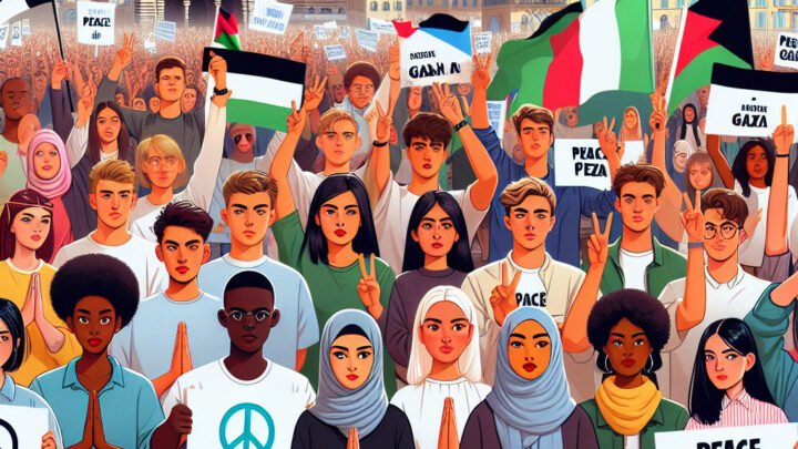 Des étudiants marseillais se mobilisent pour la paix à Gaza