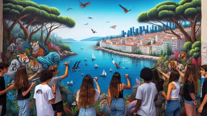 Embellez votre ville : sensibilisation des jeunes cannois à l’environnement à travers l’art urbain