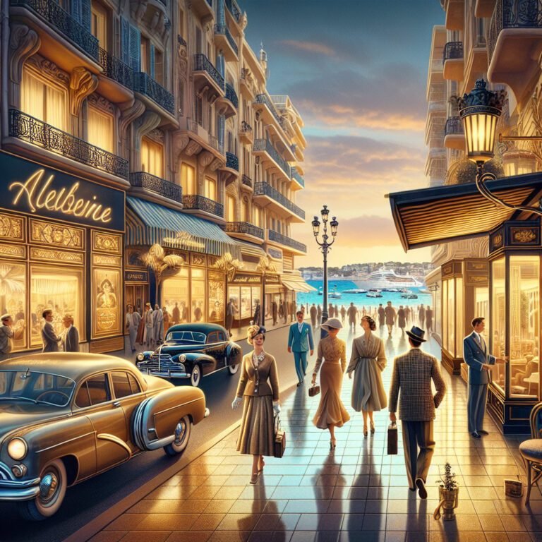 Exploration du passé glamour de Cannes: Un décor de cinéma authentique