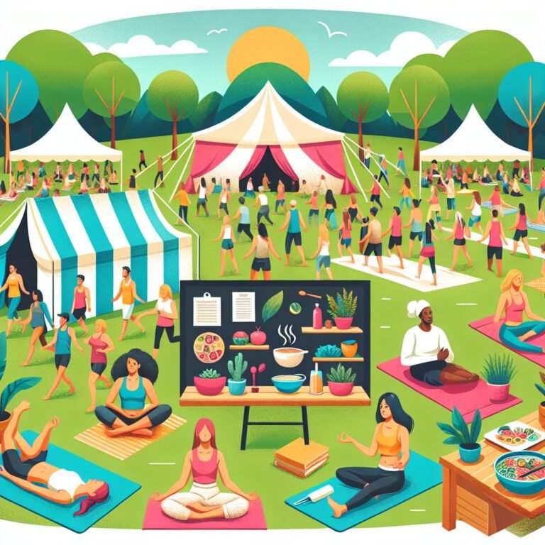 Explorez les activités du Festival de bien-être !