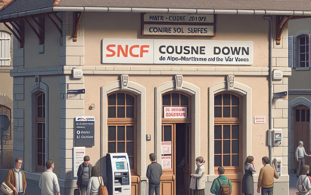 Fermeture des guichets SNCF dans les Alpes-Maritimes et le Var à partir du 1er mai Fermeture des guichets SNCF dans les Alpes-Maritimes et le Var à partir du 1er mai