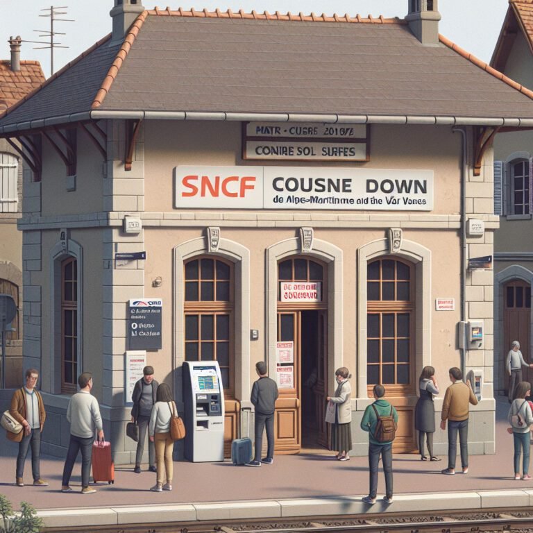 Fermeture des guichets SNCF dans les Alpes-Maritimes et le Var à partir du 1er mai