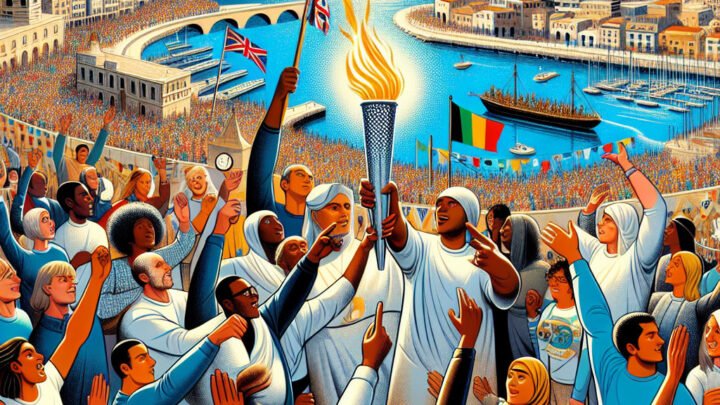 Marseille se prépare pour une série d’événements festifs menant à l’arrivée de la torche olympique le 8 mai dans le cadre des JO 2024