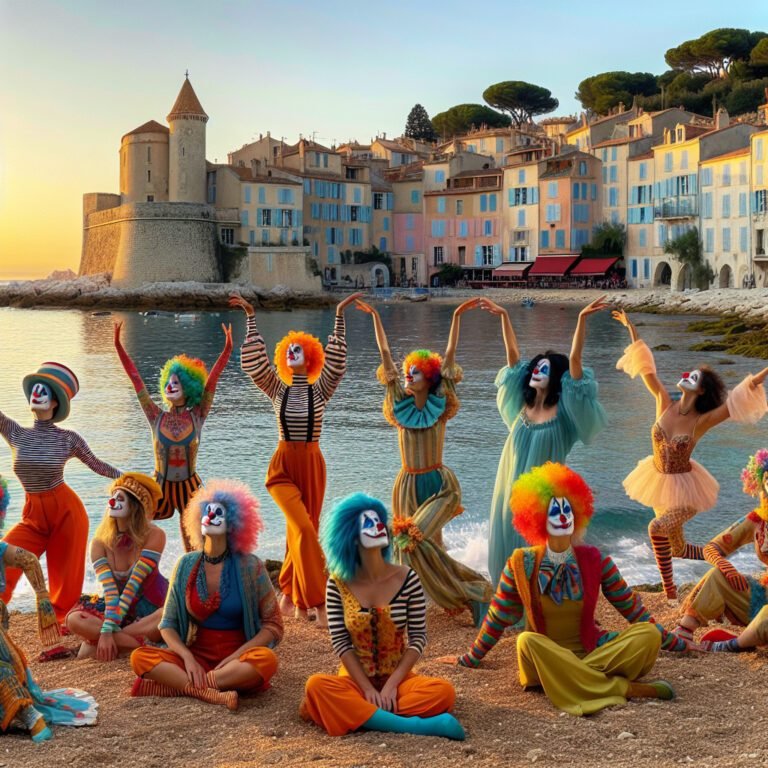 Nouveau titre : « Des femmes artistiques à La Seyne-sur-Mer : les clowns en herbe »