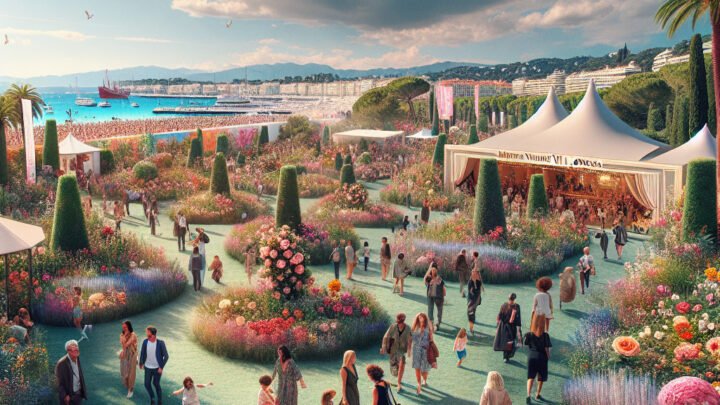 Réouverture en grande pompe du jardin public Marthe Villalonga à Cannes