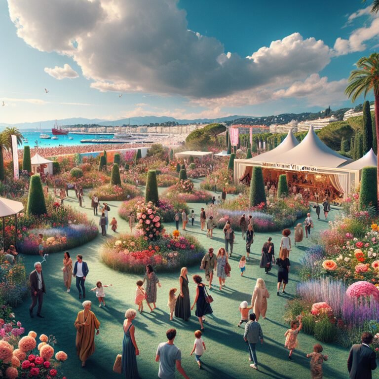 Réouverture en grande pompe du jardin public Marthe Villalonga à Cannes