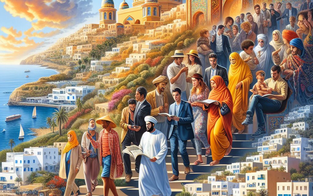 Retour en Tunisie: Les membres de la diaspora travaillent entre deux mondes au bord de la Méditerranée Retour en Tunisie: Les membres de la diaspora travaillent entre deux mondes au bord de la Méditerranée