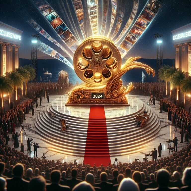 Révélation de l’affiche exclusive du prestigieux festival du film 2024 à Cannes