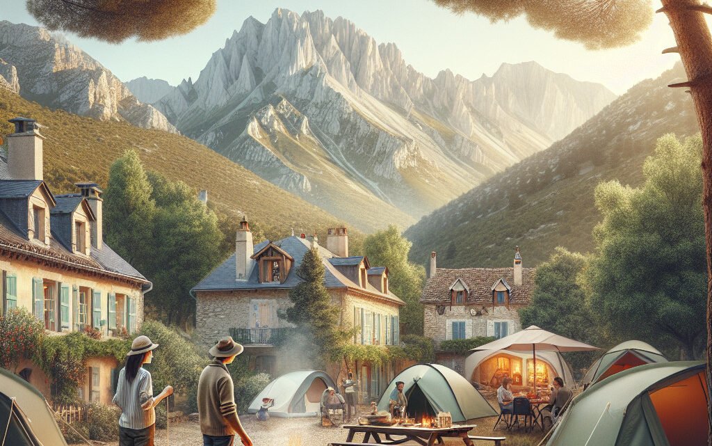 Sauvegarder la tradition du camping à Valensole, dans les Alpes Sauvegarder la tradition du camping à Valensole, dans les Alpes