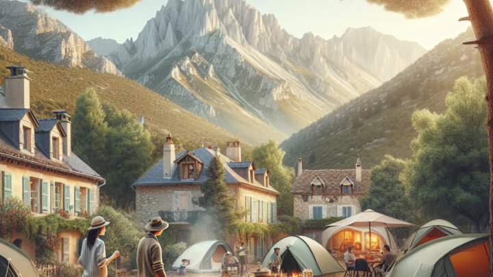 Sauvegarder la tradition du camping à Valensole, dans les Alpes