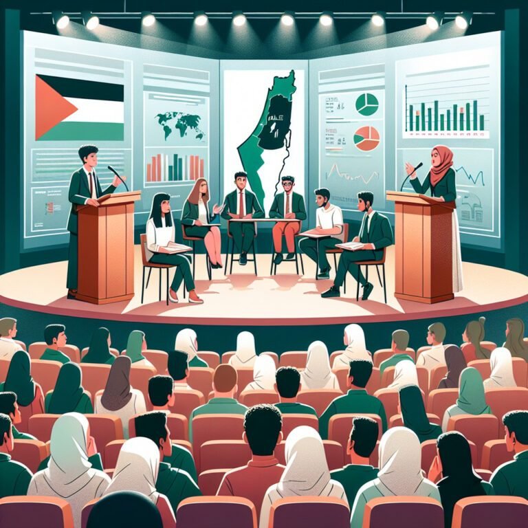 Sciences Po Menton : débat sur les activités des étudiants en faveur de la Palestine.
