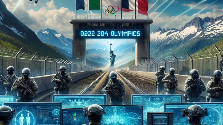 Surveillance renforcée à la frontière franco-italienne lors des JO 2024