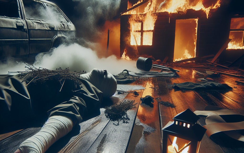 Tragédie : Une personne grièvement blessée suite à un incendie tragique Tragédie : Une personne grièvement blessée suite à un incendie tragique