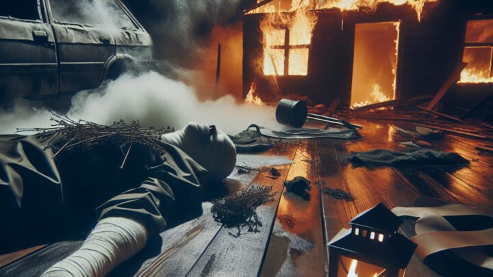 Tragédie : Une personne grièvement blessée suite à un incendie tragique