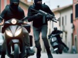 Une attaque armée à Grasse : deux suspects en fuite à scooter