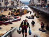 52 évacuations effectuées dans la Vésubie en raison de ponts submergés