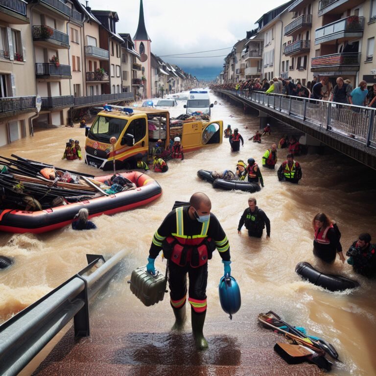 52 évacuations effectuées dans la Vésubie en raison de ponts submergés
