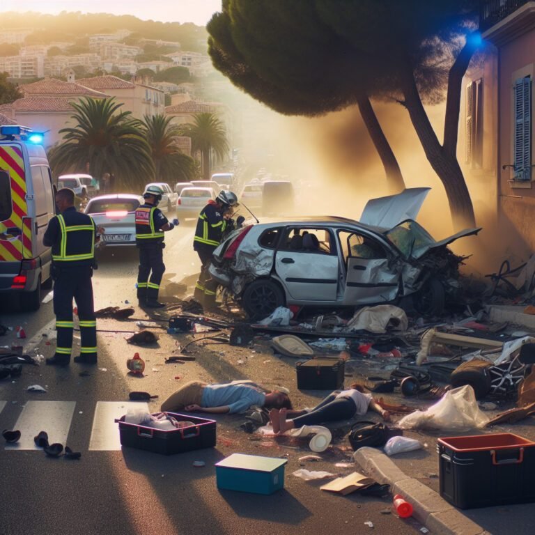 Accident de la route à Marseille : Deux victimes décédées