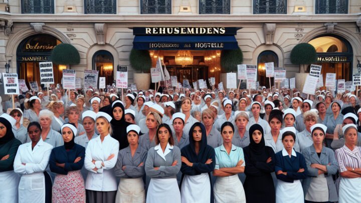 Grève prolongée des femmes de chambre au Radisson Marseille hotel