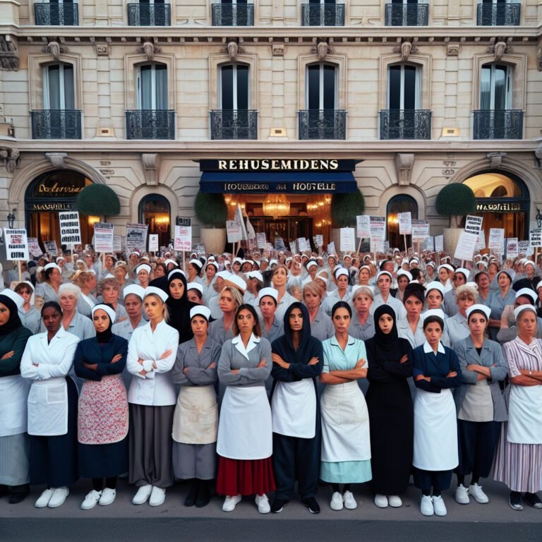Grève prolongée des femmes de chambre au Radisson Marseille hotel