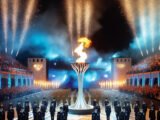 Incident à Manosque avec l'allumage du chaudron de la flamme olympique #jo2024