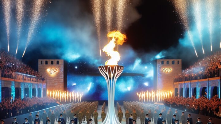 Incident à Manosque avec l’allumage du chaudron de la flamme olympique #jo2024