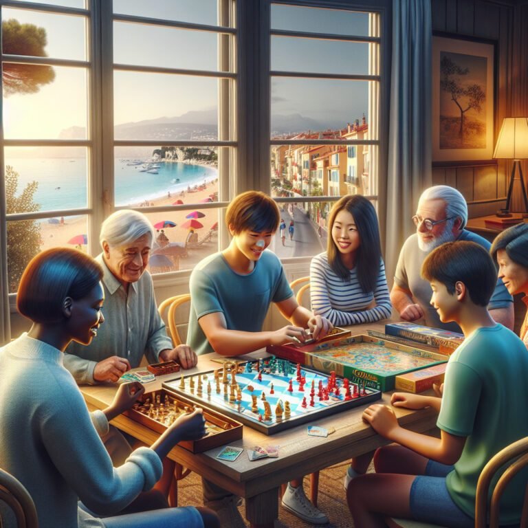 Le plaisir de jouer à Antibes: des jeux en famille ou entre amis