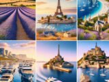 Les destinations les plus populaires pour les vacances estivales en France