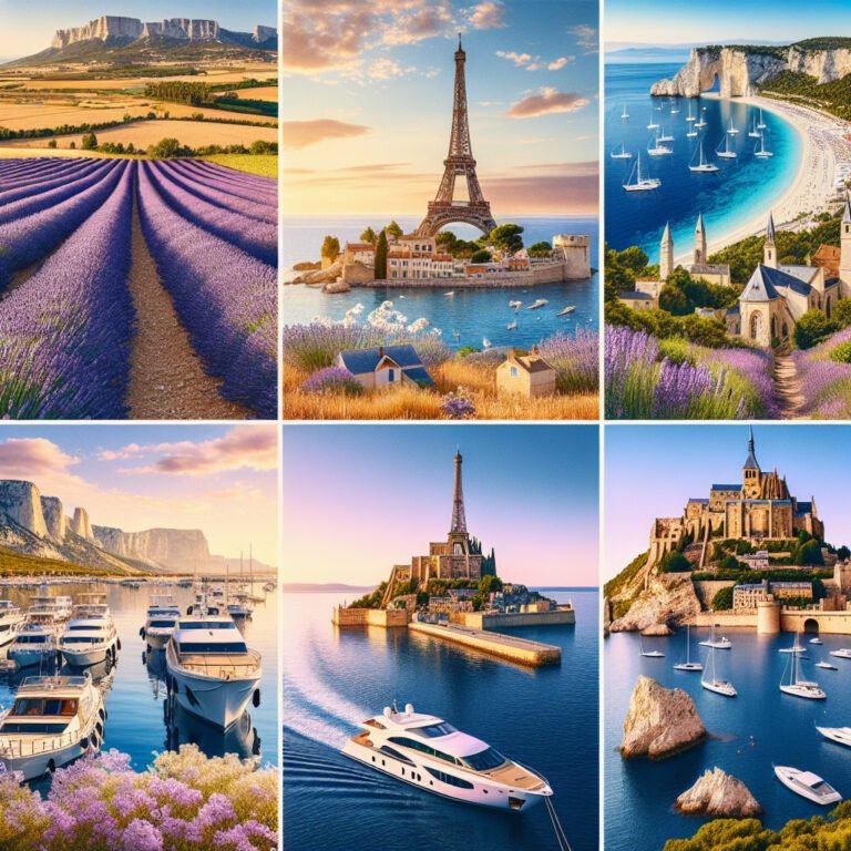 Les destinations les plus populaires pour les vacances estivales en France