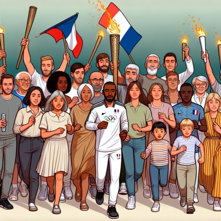 Les relayeurs varois portent la flamme olympique avec passion et diversité d’âge