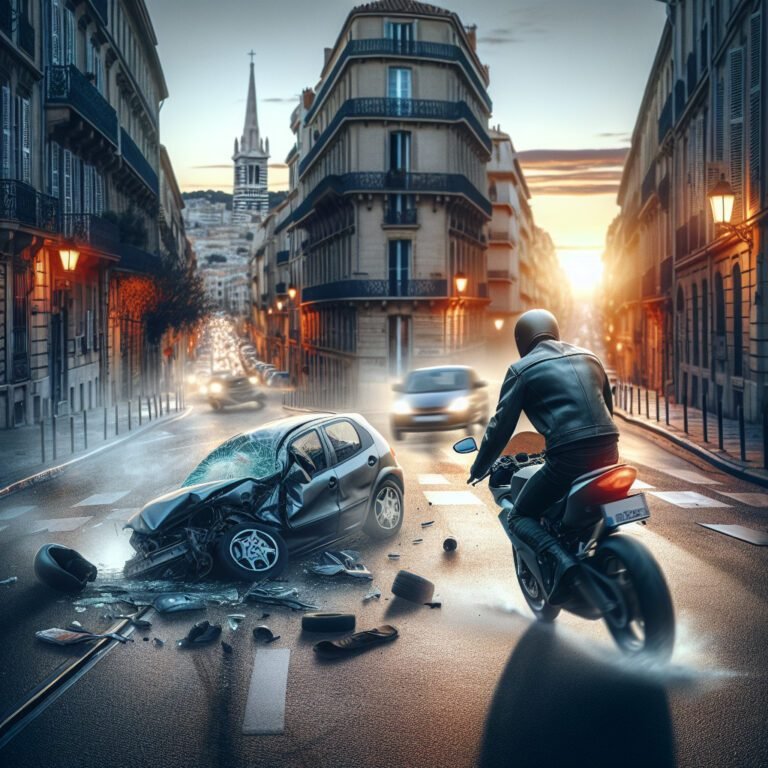Marseille: un accident tragique met en fuite un motard irresponsable