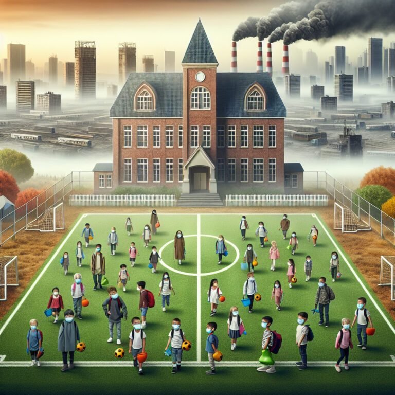 problèmes liés à la pollution atmosphérique dans l’école