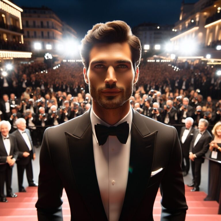 Rencontre avec Pierre Niney en bas des marches de Cannes 2024 pour « Le Comte de Monte-Cristo »
