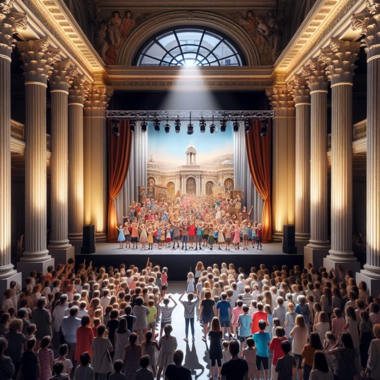 Spectacle des élèves au Palais Nikaïa de Nice