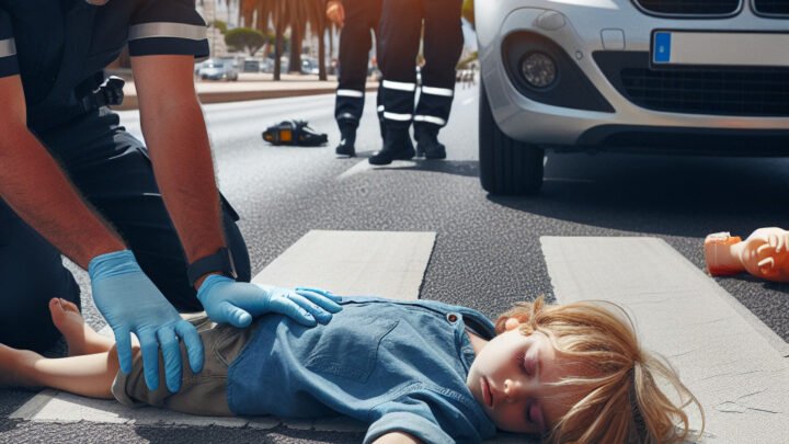 Tragique accident à Cannes : Un enfant de 4 ans renversé par une voiture et le chauffeur interpellé