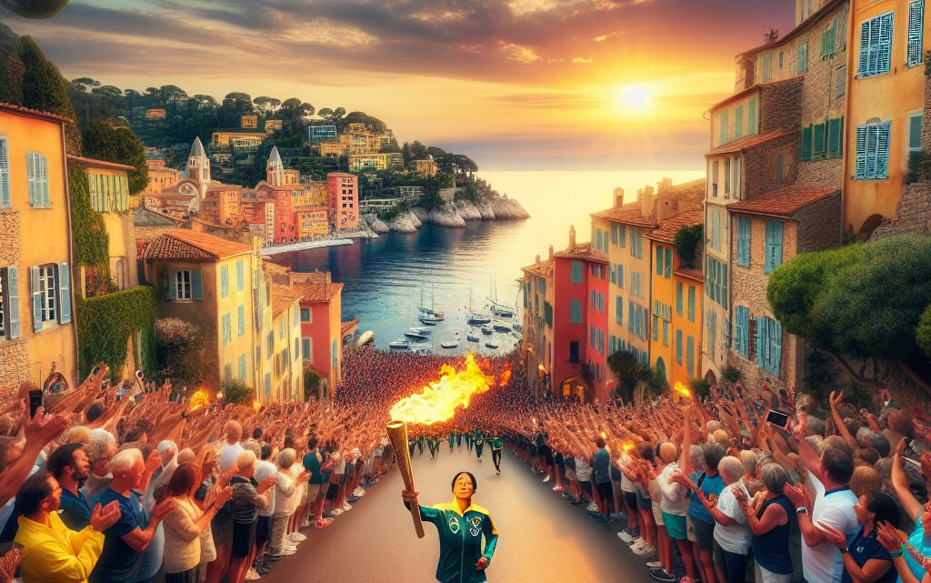 Villefranche-sur-Mer: Ferveur et passion lors de la réception de la flamme olympique Villefranche-sur-Mer: Ferveur et passion lors de la réception de la flamme olympique