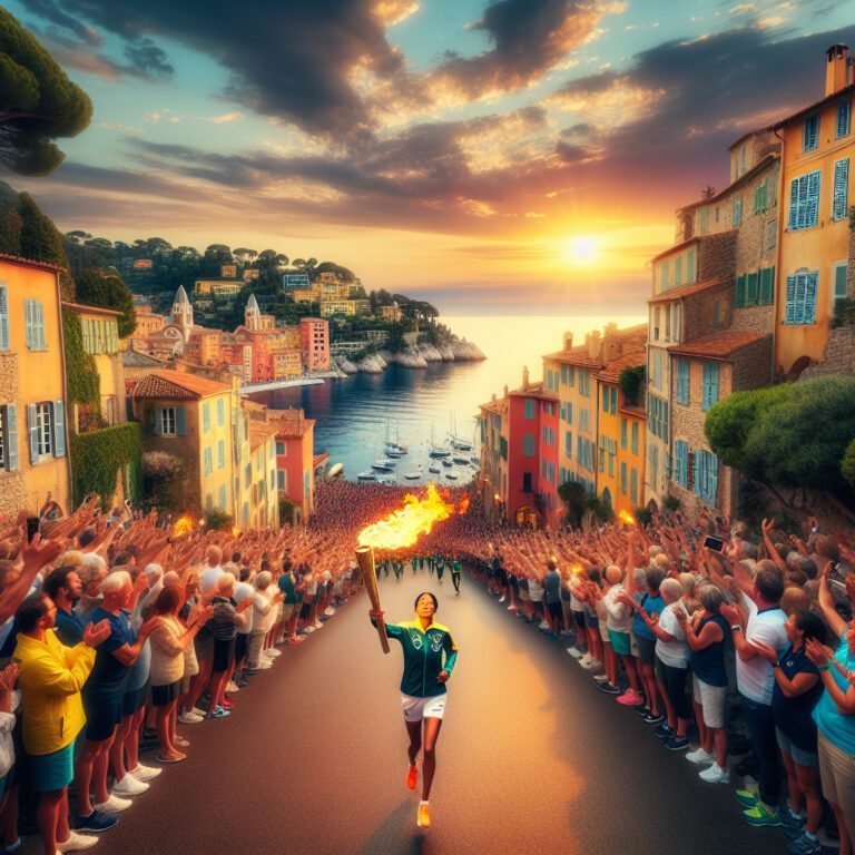 Villefranche-sur-Mer: Ferveur et passion lors de la réception de la flamme olympique
