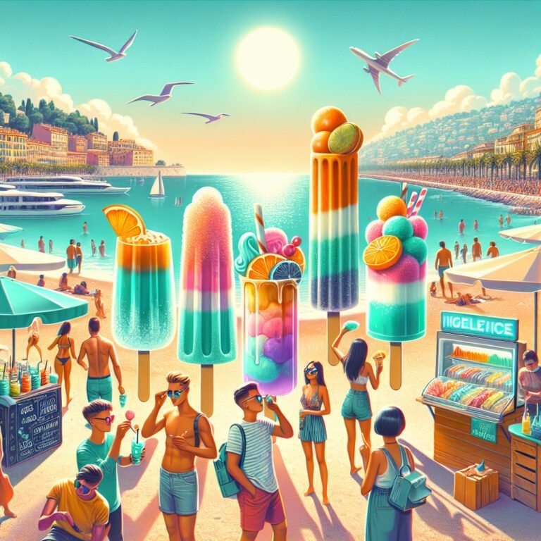 Découvrez les dernières tendances glacées de l&rsquo;été 2024 à Nice